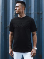 Pánské tričko s potiskem černé model 21975503 - Dstreet Pánské tričko s potiskem černé model 21975503 - Dstreet