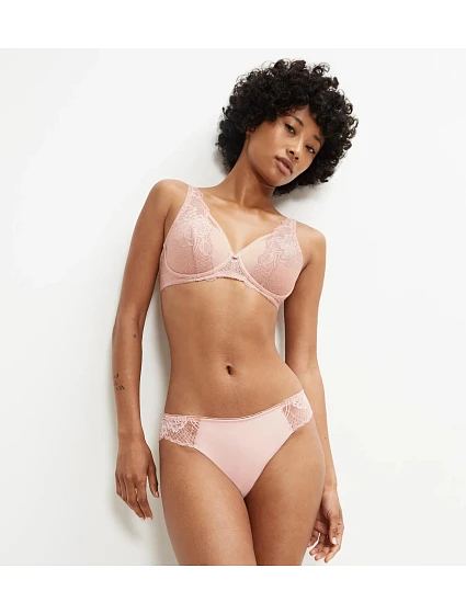 Dámské kalhotky Wild Peony Florale Brazilian model 21193805 růžové - Triumph