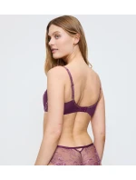 Dámská podprsenka Wild Gardenia Florale W - PURPLE fialová 0049 - TRIUMPH Dámská podprsenka Wild Gardenia Florale W - PURPLE fialová 0049 - TRIUMPH