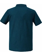Russell Athletic 570M Pánské piqué polo "Authentic Eco" 10.570M petrol blue Russell Athletic 570M Pánské piqué polo "Authentic Eco" 10.570M petrol blue