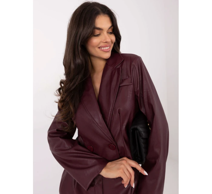 Kurtka IT KR model 21749832 bordowy - FPrice Kurtka IT KR model 21749832 bordowy - FPrice