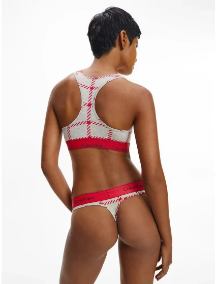 Dámský set spodního prádla   Šedá s červeným vzorem  model 17057993 - Calvin Klein