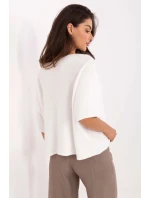 Svetr s krátkým rukávem model 216683 Italy Moda Svetr s krátkým rukávem model 216683 Italy Moda