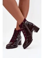 Boty na podpatku  model 219577 Step in style