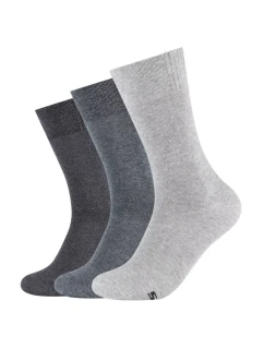 Skechers 3ks pánské základní ponožky SK41007-9300 Grey 39-42