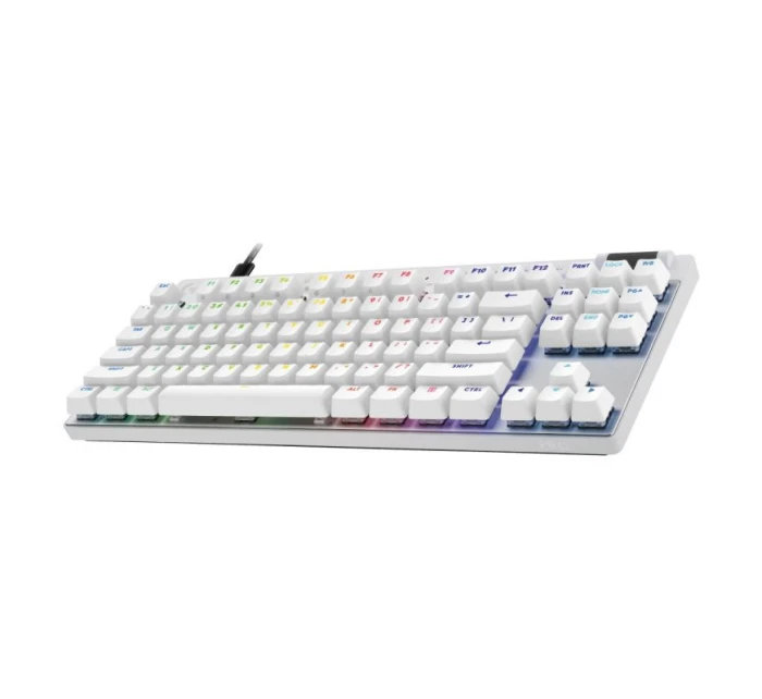 Klávesnice Logitech G PRO X TKL Rapid White