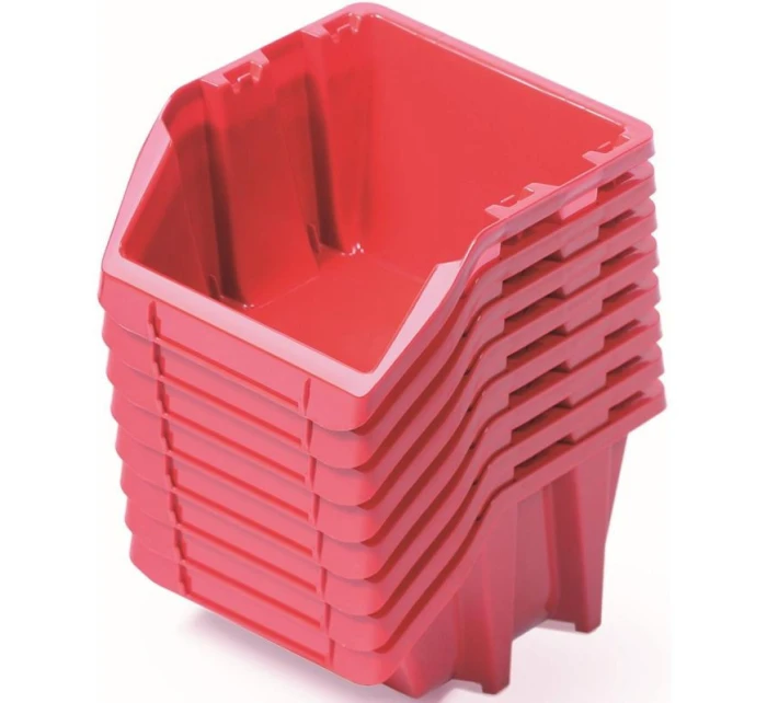 BINEER KRÁTKÁ 8DÍLNÁ SADA DÍLENSKÝCH PODNOSŮ ČERVENÁ KISTENBERG