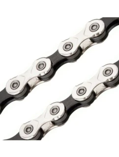 Řetěz KMC X10'114 článků stříbrný černý BOX