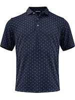 Cutter & Buck Virtue Polo Printed Men Pánské funkční polo "Printed" 68.4432 dark navy Cutter & Buck Virtue Polo Printed Men Pánské funkční polo "Printed" 68.4432 dark navy