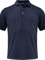 Cutter & Buck Virtue Polo Printed Men Pánské funkční polo "Printed" 68.4432 dark navy