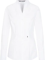 Seidensticker Chalice Blouse Slim LSL Popelínová halenka s dlouhým rukávem 78.1182 white