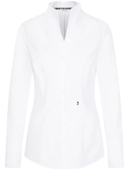 Seidensticker Chalice Blouse Slim LSL Popelínová halenka s dlouhým rukávem 78.1182 white Seidensticker Chalice Blouse Slim LSL Popelínová halenka s dlouhým rukávem 78.1182 white