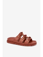 Dámské Pantofle S Pásky Camel Pasiriela Dámské Pantofle S Pásky Camel Pasiriela