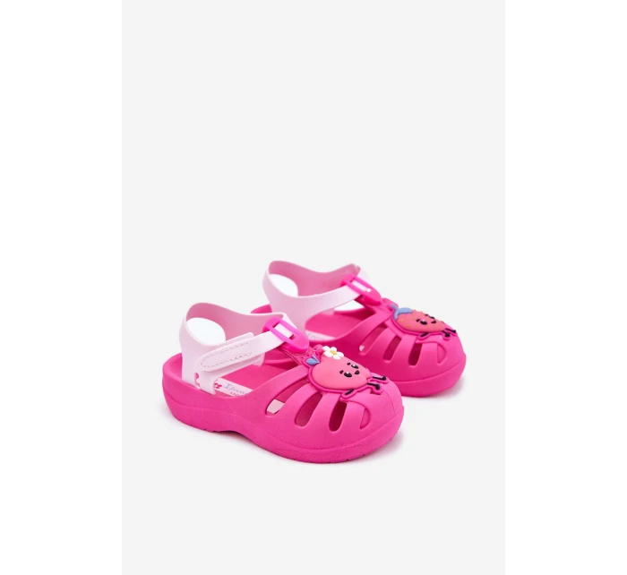 Dětské sandály na suchý zip  Summer Růžové model 21698781 - Ipanema