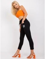 Spodnie dresowe RV DR model 21175288 czarny - FPrice Spodnie dresowe RV DR model 21175288 czarny - FPrice