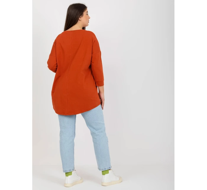 Halenka VI BZ 2911.82P tmavě oranžová