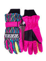 Dětské zimní lyžařské rukavice model 17958012 Multicolour - Yoclub