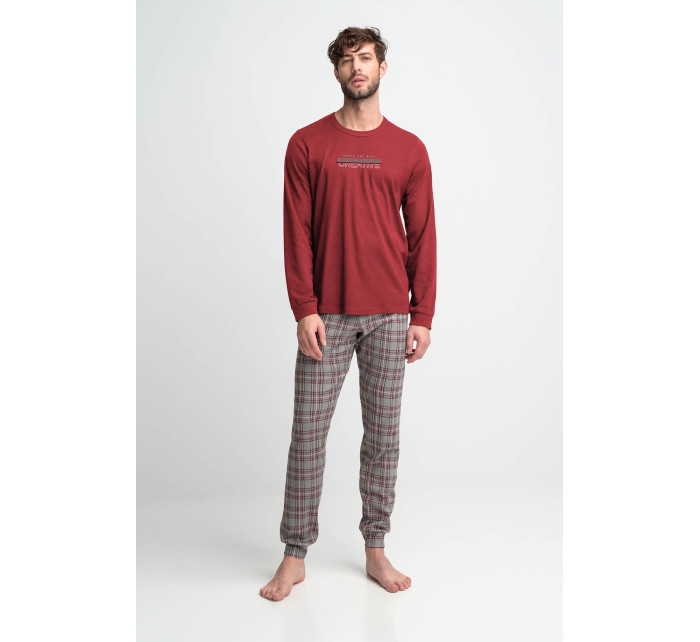 Vamp - Pohodlné dvoudílné pánské pyžamo model 18257708 - Vamp