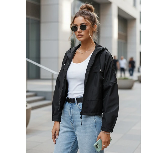 Dámská přechodná bunda EUNIKAR černá FashionStreet TY4333
