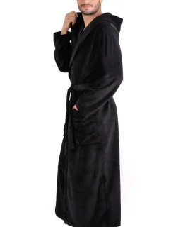 župan Milano s kapucí 3130  černý