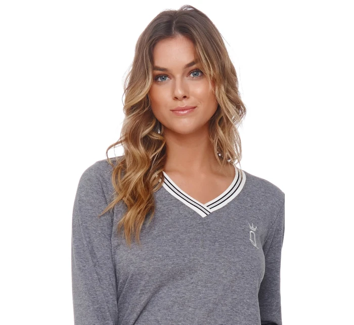 Noční košile model 21410805 grey plus - Doctornap Noční košile model 21410805 grey plus - Doctornap