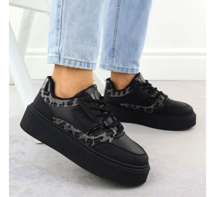 Big Star W SS274358 INT2167B sportovní polobotky na platformě