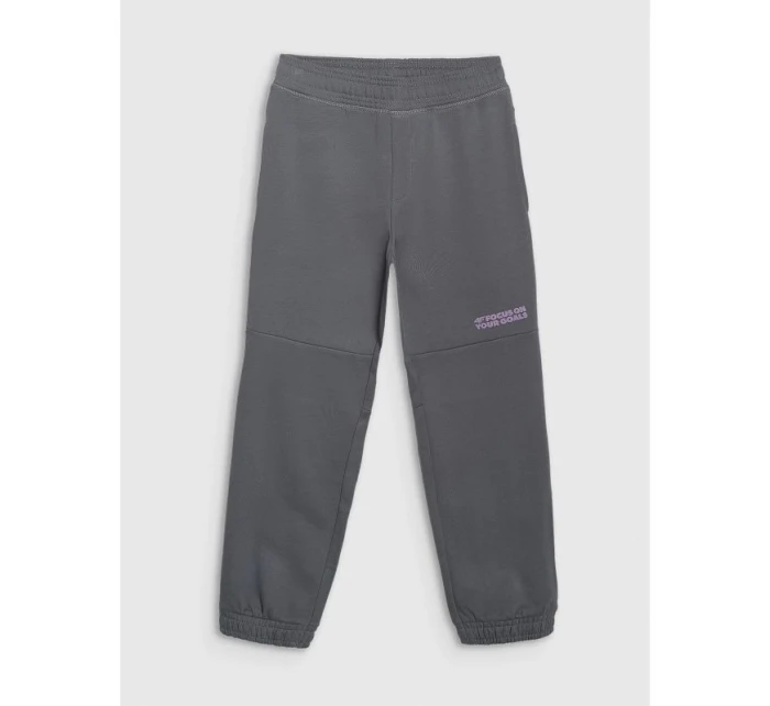 Chlapecké tepláky joggers 4F 4FJRAW25TTROM1605-22S