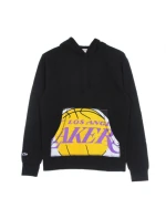 Mitchell & Ness NBA Cropped Logo Los Angeles Lakers mikina s kapucí černá Mitchell & Ness NBA Cropped Logo Los Angeles Lakers mikina s kapucí černá