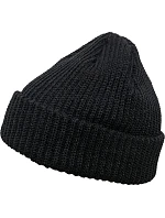 Žebrovaná pletená čepice black model 22412014 - Flexfit Žebrovaná pletená čepice black model 22412014 - Flexfit
