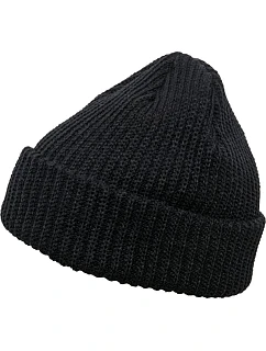Flexfit 1502RB Žebrovaná pletená čepice 55.02RB black