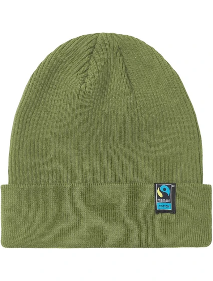 Neutral O 93056 Pletená bio fairtrade čepice 77.9356 military Neutral O 93056 Pletená bio fairtrade čepice 77.9356 military