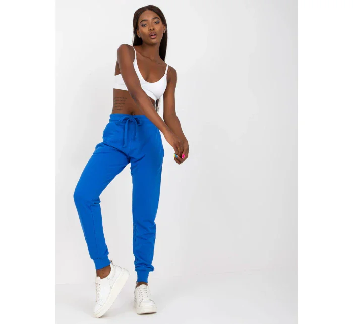 Dámské tepláky B 005 tmavě modré