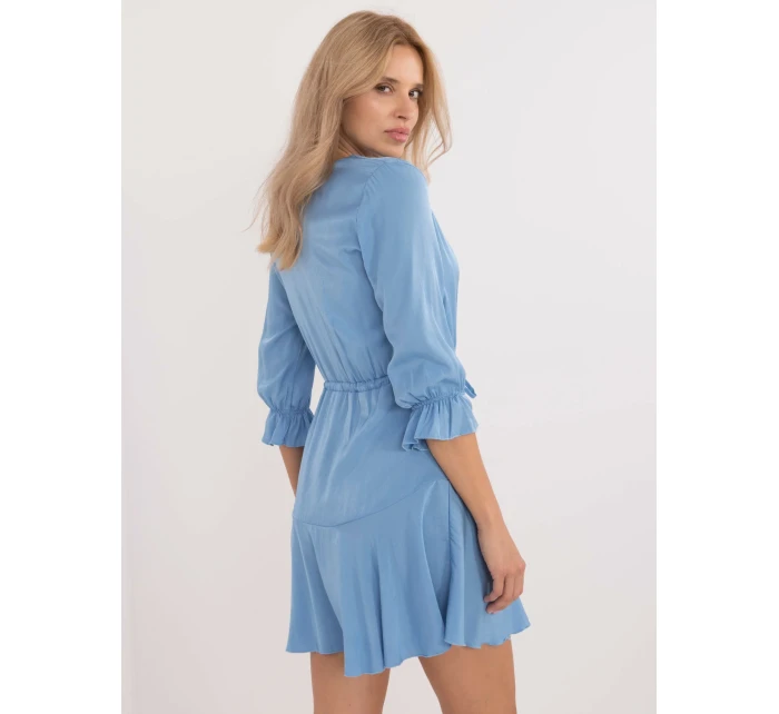 Dámské šaty LK SK model 21110950 fialové - FPrice Dámské šaty LK SK model 21110950 fialové - FPrice