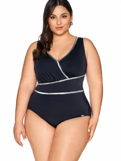 Jednodílné dámské plavky full cup Ava SKJ 62 Black