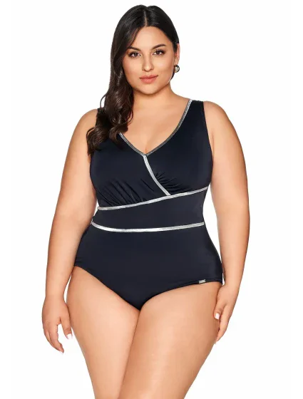 Jednodílné dámské plavky full cup Ava SKJ 62 Black Jednodílné dámské plavky full cup Ava SKJ 62 Black