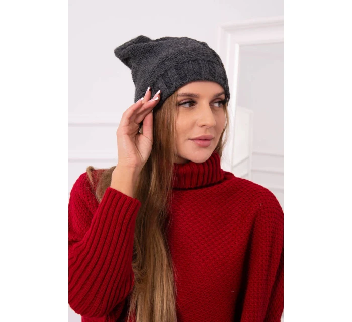 Fleecová čepice Ula K271 graphite Fleecová čepice Ula K271 graphite