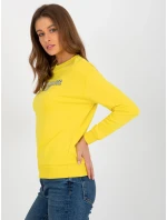 Dámská mikina MA BL 2202032 .82 žlutá - FPrice Dámská mikina MA BL 2202032 .82 žlutá - FPrice