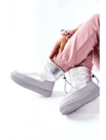Women's Snow Boots Big Star II274118 Silver Women's Snow Boots Big Star II274118 Silver