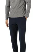 Pánské pyžamo 111789 2F720 12149 šedá/tm.modrá - Emporio Armani