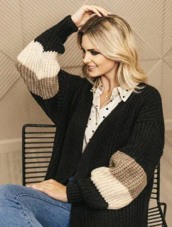 Svetr na zapínání  model 188774 PeeKaBoo