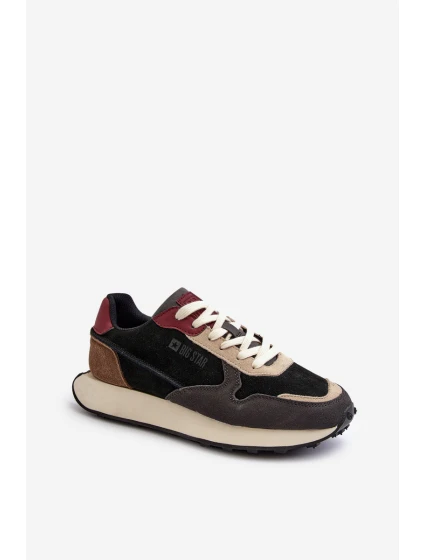 Pánské tenisky s Memory Foam System Big Star Černé model 21654850 - Big Star Shoes