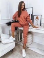 Dámská tepláková souprava ARIELLA PREMIUM lososová FashionStreet AY0725