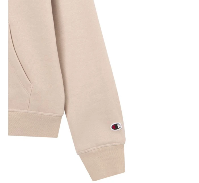 Dámská mikina s kapucí Champion beige 118379 MS099 Dámská mikina s kapucí Champion beige 118379 MS099