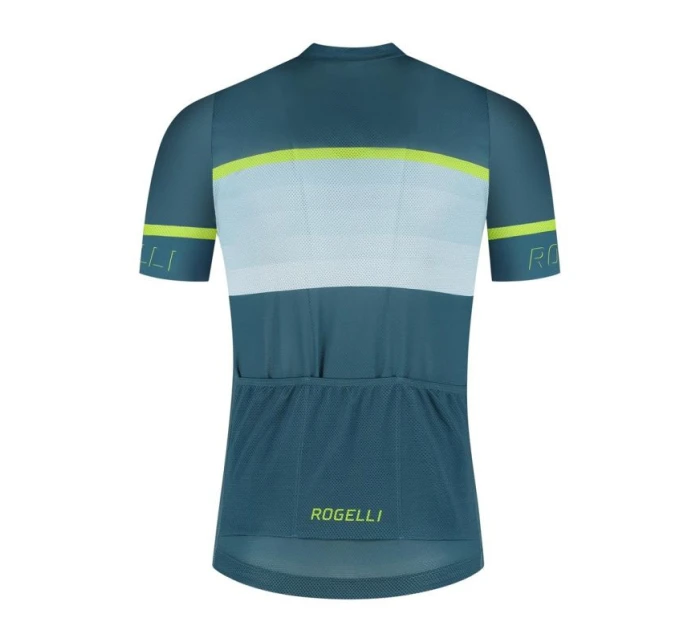 Rogelli HERO II dres modrý-limetkový M
