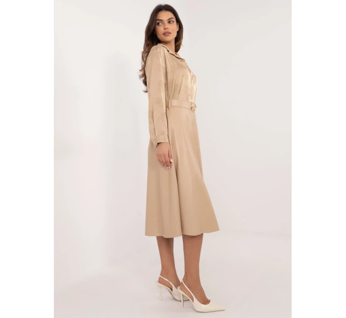 Sukně DHJ SD model 20585887 béžová - FPrice