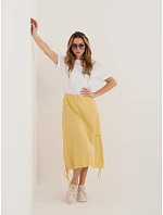 Spódnica IT SD model 22042590 jasny żółty - FPrice