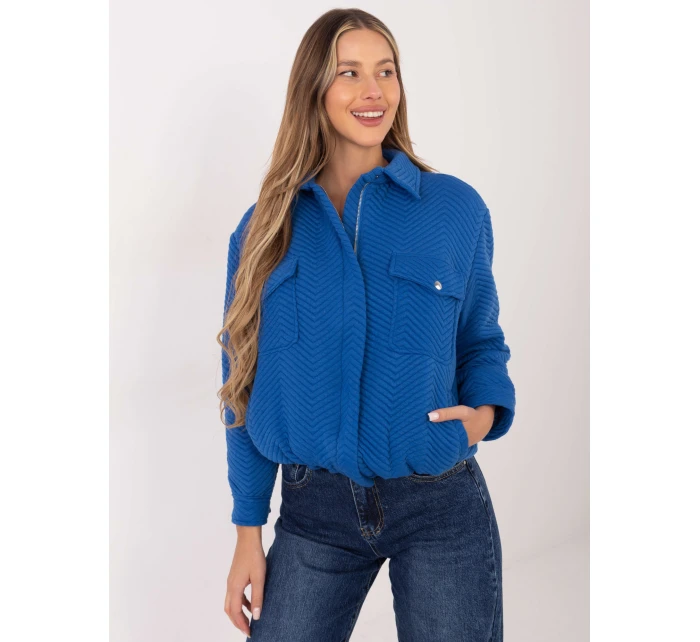 Bunda RV KR model 17185879 tmavě modrá - FPrice Bunda RV KR model 17185879 tmavě modrá - FPrice