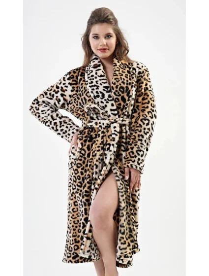 Dámský župan dlouhý se šálovým límcem Laura Dámský župan dlouhý se šálovým límcem Laura