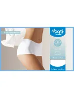 Dámské kalhotky sloggi Feel Sensational Short 02 bílé - SLOGGI Dámské kalhotky sloggi Feel Sensational Short 02 bílé - SLOGGI