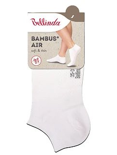 Krátké dámské bambusové ponožky BAMBUS AIR model 15436209 INSHOE SOCKS  bílá - Bellinda